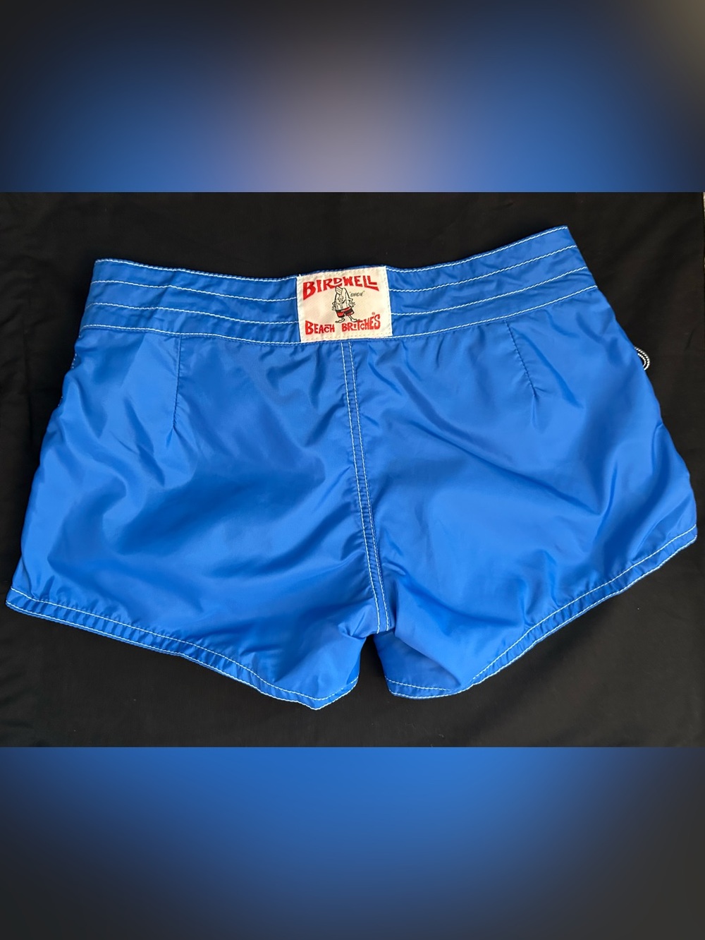 Vintage Birdwell Royal Blue Women's Boardshorts Size 2 - Picture 3 of 11